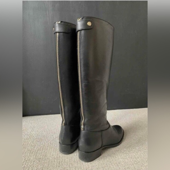 NWOT- J.Crew Black tall equestrian boots, 7.5 - excellent! - Picture 2 of 5